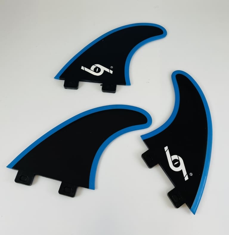 FCS Fins Safety Surfboard Fins Thruster Fins Set of 3 - Hot Surf 69