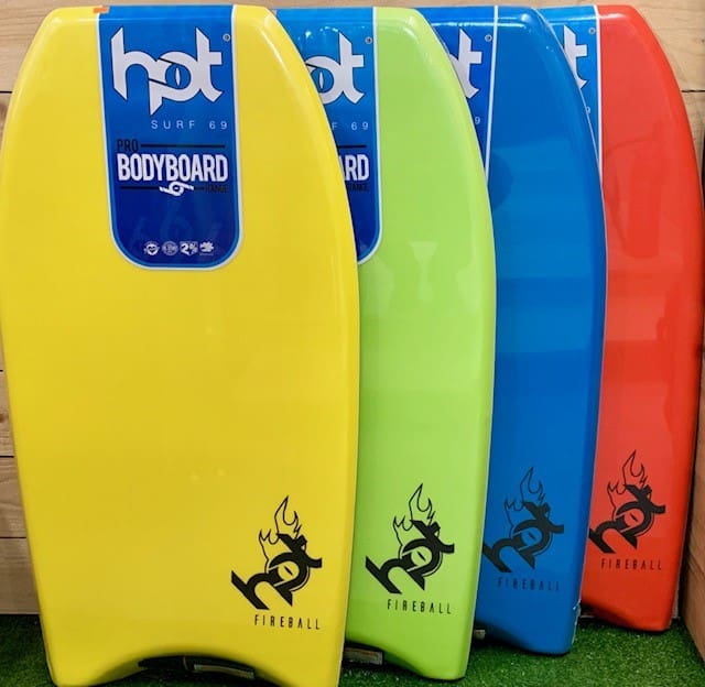 Hot Surf 69 Bodyboard 40"/42"/44" Slick Bottom Bodyboard HDPE Slick Strong Bodyboard - Hot Surf 69